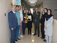 تقدیر از بخش های نمونه از دیدگاه بیمار 14