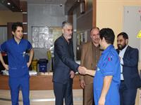 بازدید جناب آقای حمیدرضا تحصیلی مدیر عامل شرکت ساماندهی شهرداری از بیمارستان محب کوثر 6