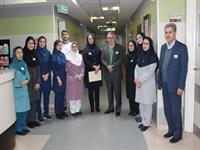 تقدیر از بخش های نمونه از دیدگاه بیمار 8