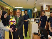 تقدیر از بخش های نمونه از دیدگاه بیمار 1