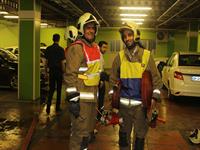 مانور آتش نشانی در بیمارستان محب کوثر شهریور 98 9