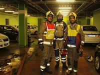 مانور آتش نشانی در بیمارستان محب کوثر شهریور 98 10