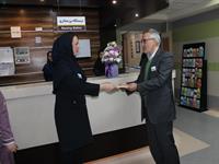 تقدیر از بخش های نمونه از دیدگاه بیمار 7