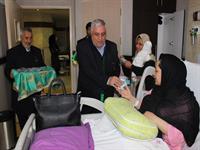 بازدید خدام حرم حضرت عبدالعظیم از بیماران 7