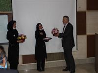 مراسم تودیع سرکار خانم پژمان و معرفی سرکار خانم گلریز به عنوان معاونت جدید پرستاری 8