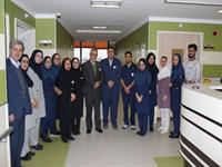 تقدیر از بخش های نمونه از دیدگاه بیمار 6