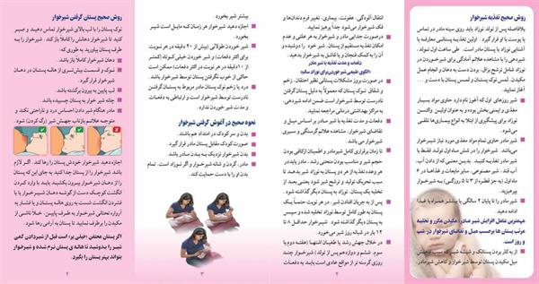 راهنمای تغذیه با شیر مادر