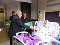 بازدید خدام حرم حضرت عبدالعظیم از بیماران 6