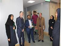 بازدید جناب آقای حمیدرضا تحصیلی مدیر عامل شرکت ساماندهی شهرداری از بیمارستان محب کوثر 3