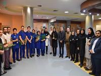 بازدید جناب آقای حمیدرضا تحصیلی مدیر عامل شرکت ساماندهی شهرداری از بیمارستان محب کوثر 7